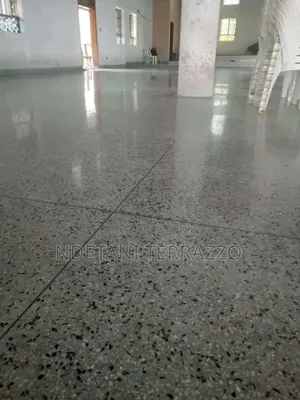 Well Polished Grey Terrazzo