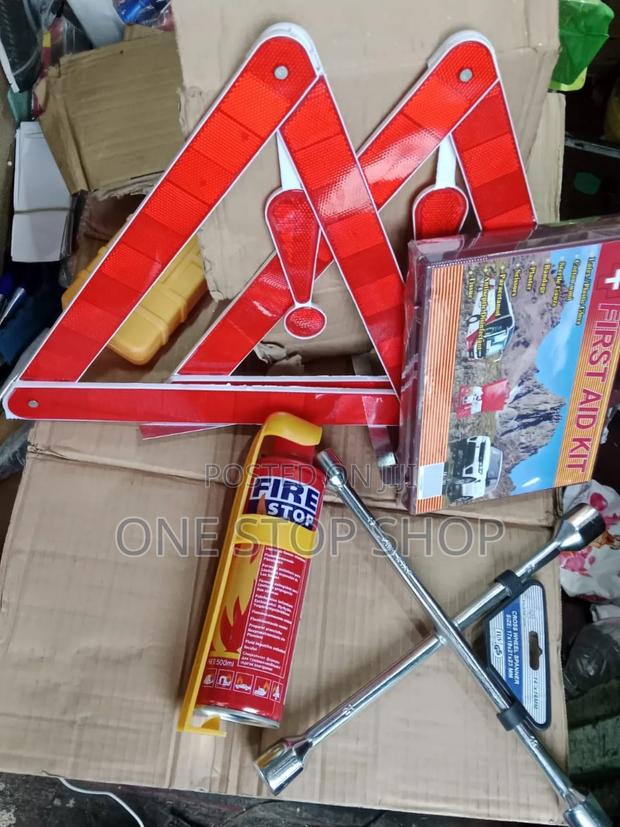 4x Ntsa Recommended Essentials Emergency Kit With Cross Spanner - main view