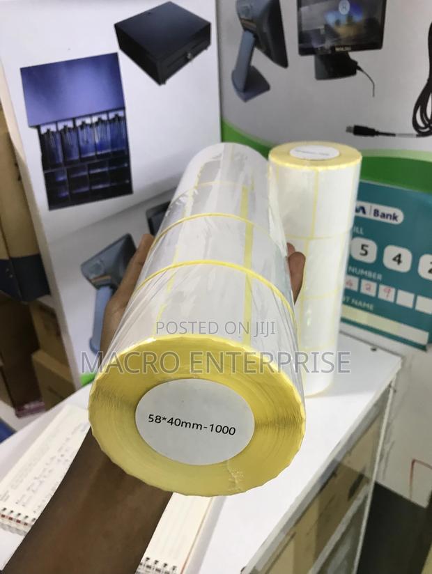 58mm X 40mm Direct Thermal Labels -1000pk for Shipping Packing Slips