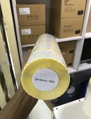 58x40mm Thermal Price Labels-1000 Stickers for Retail Shelf Labeling