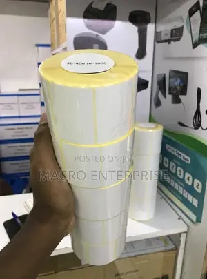 Multipurpose Thermal Stickers 58x40mm - 1000 Labels for General Use