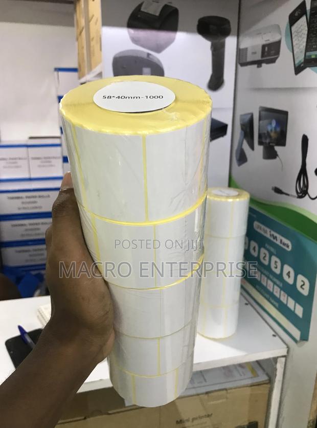 Multipurpose Thermal Stickers 58x40mm - 1000 Labels for General Use