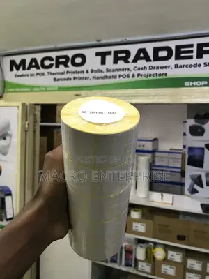 40x30mm Thermal Shipping Labels 1000pcs - For Small Packages Mail