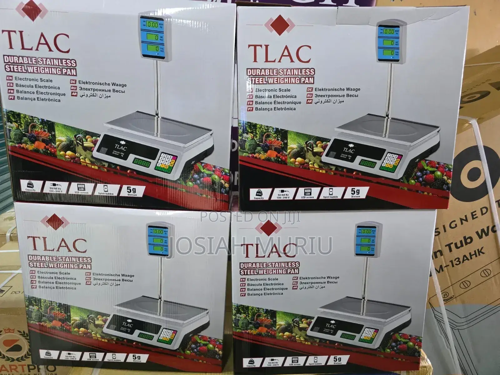 Tlac 40 KGS Acs-40 Digital Computing Weighing Scale With Arm