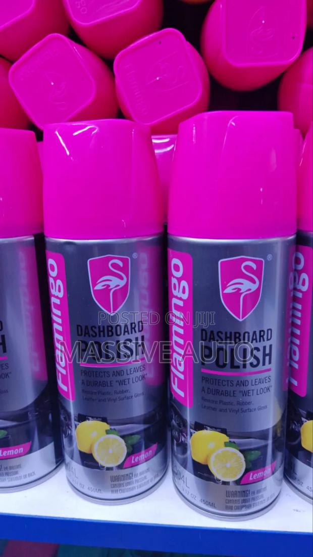 Durable Flamingo Dash Board Polish/ Flamingo Dashboard Polish