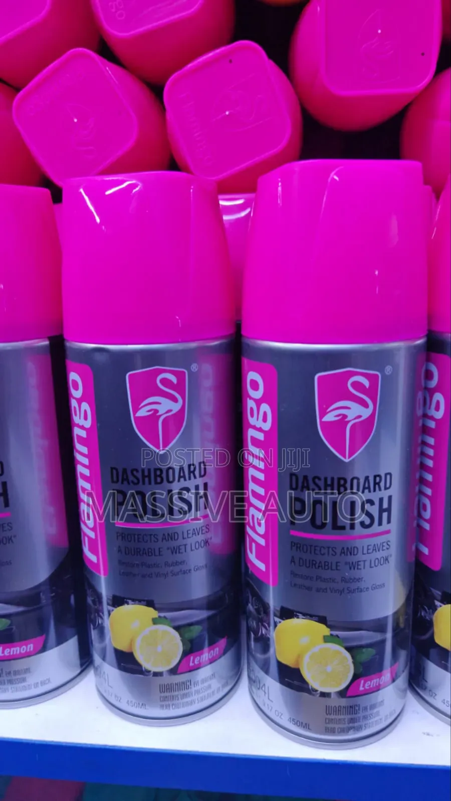 Durable Flamingo Dash Board Polish/ Flamingo Dashboard Polish