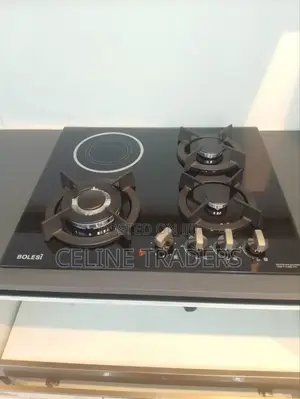 Bolesi Hob 3 Gas Burners +1 Infrared Electric