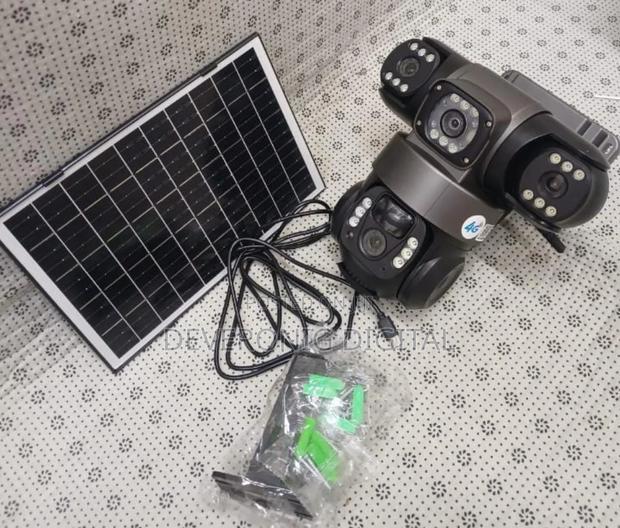 Triple Lens 4g Solar PTZ and Wifi Triple Lens