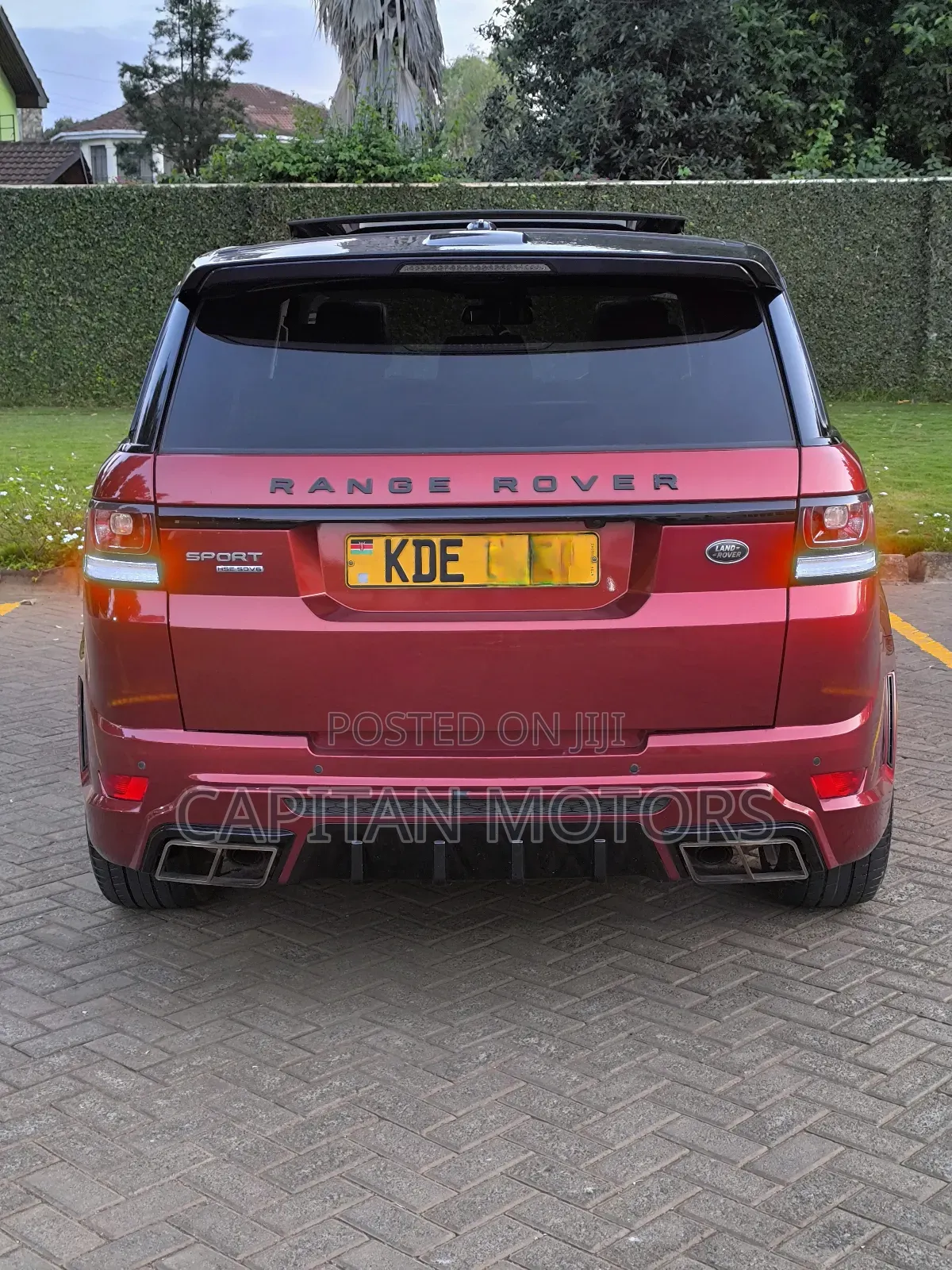 Land Rover Range Rover Sport HSE 4x4 (3.0L 6cyl 8A) 2014 Burgundy