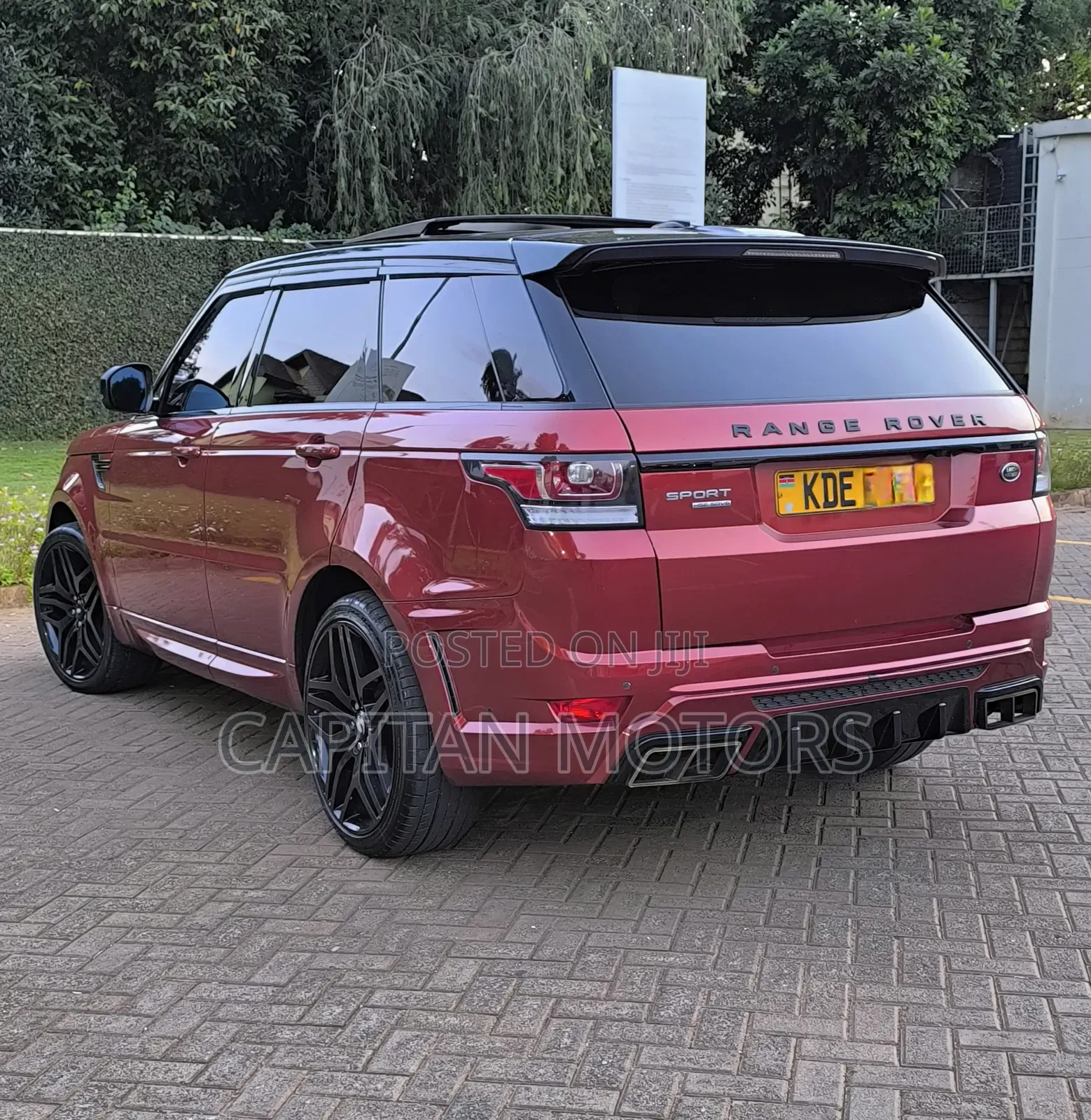 Land Rover Range Rover Sport HSE 4x4 (3.0L 6cyl 8A) 2014 Burgundy