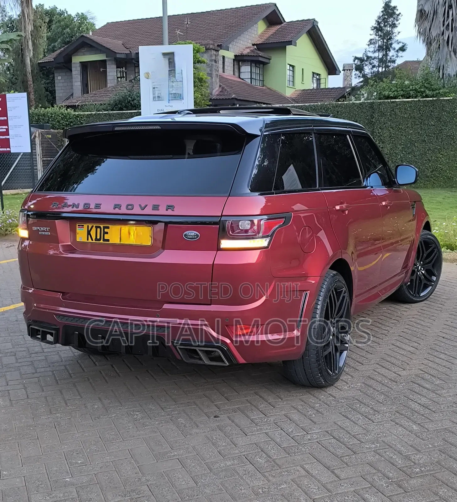 Land Rover Range Rover Sport HSE 4x4 (3.0L 6cyl 8A) 2014 Burgundy