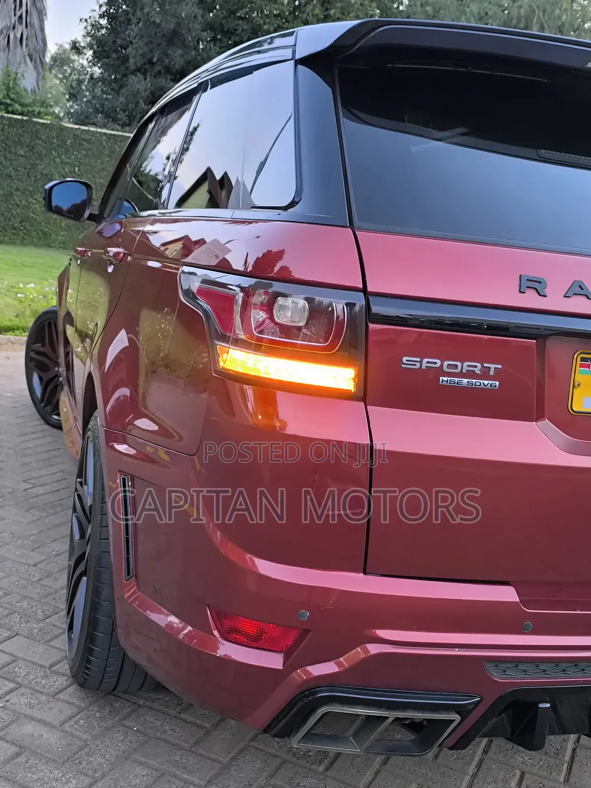 Land Rover Range Rover Sport HSE 4x4 (3.0L 6cyl 8A) 2014 Burgundy