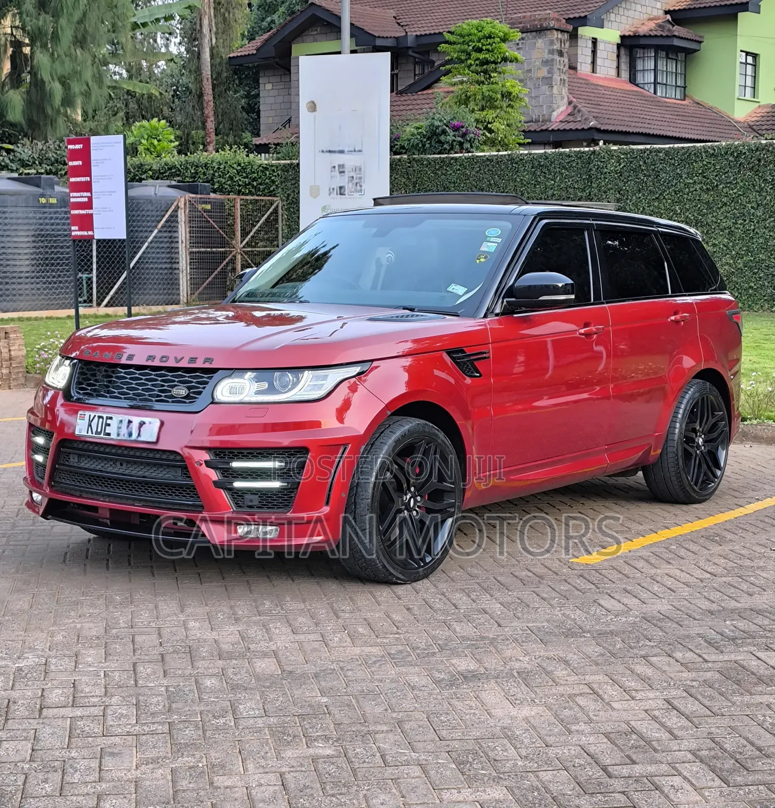 Land Rover Range Rover Sport HSE 4x4 (3.0L 6cyl 8A) 2014 Burgundy