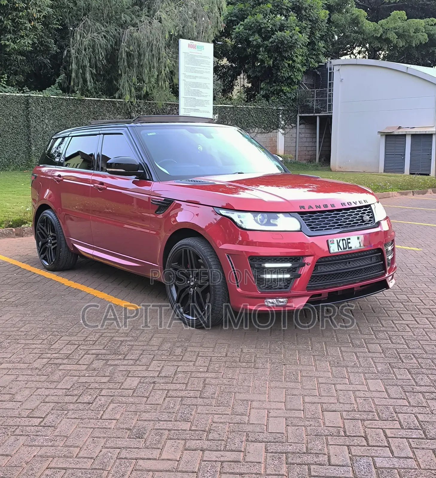 Land Rover Range Rover Sport HSE 4x4 (3.0L 6cyl 8A) 2014 Burgundy