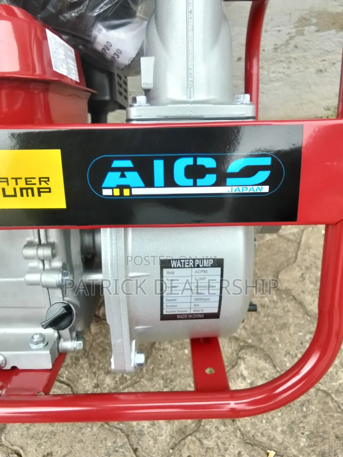 Petrol Water Pump