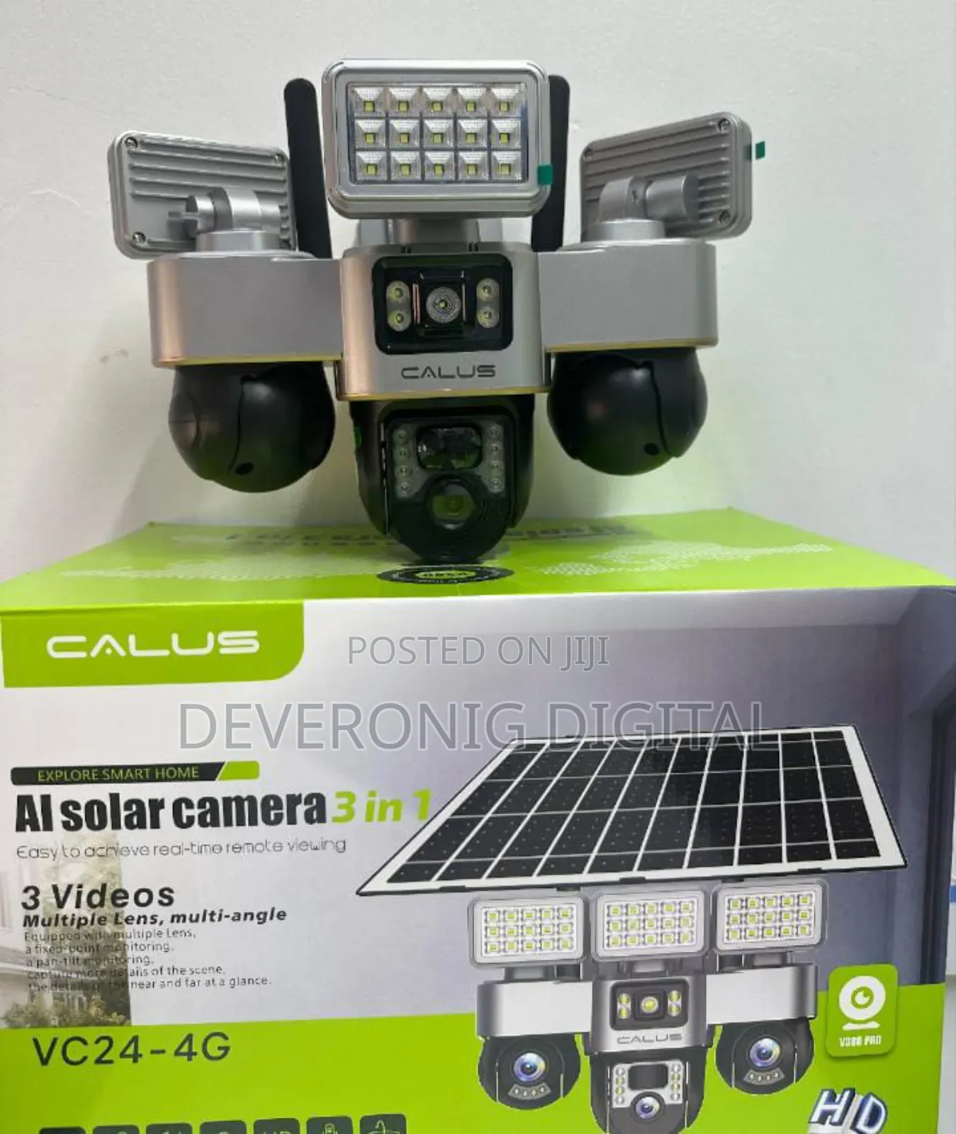 Vc24-4g (Triple Lens PTZ + L)
PTZ + Built-in Lights, 4g
CCTV Camera