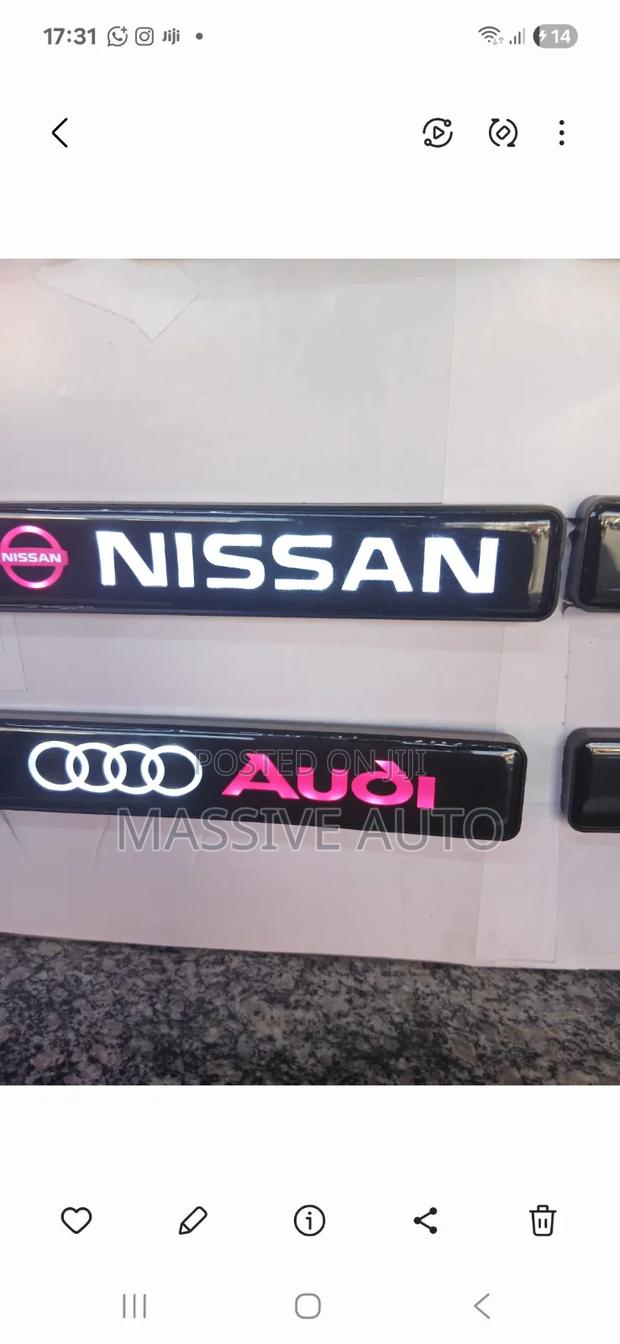 Buy Decorative Led Front Grill Lights With Logo - main view