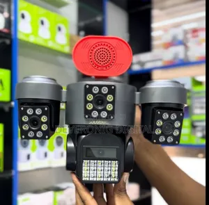 4 Lens 4g Solar CCTV Camera