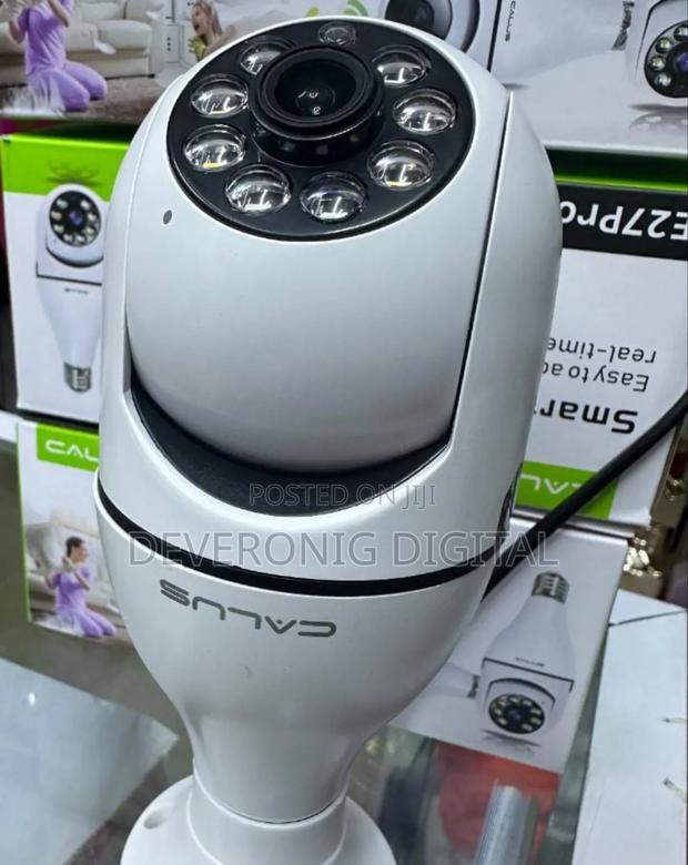Calus E27 Pro Smart Wifi Bulb Camera Is a 1080p Hd Security