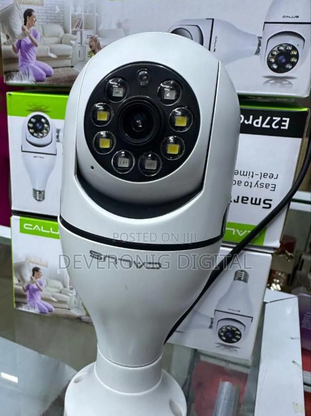 Calus E27 Pro Smart Wifi Bulb Camera Is a 1080p Hd Security - thumbnail 2