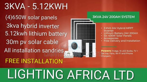 3.2kva - 5.12kwh Nyumbani Solar System With Free Installation Testing - thumbnail 2