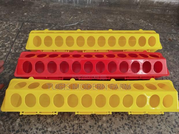 Chick Feeders Troughs - For 24 Chicks