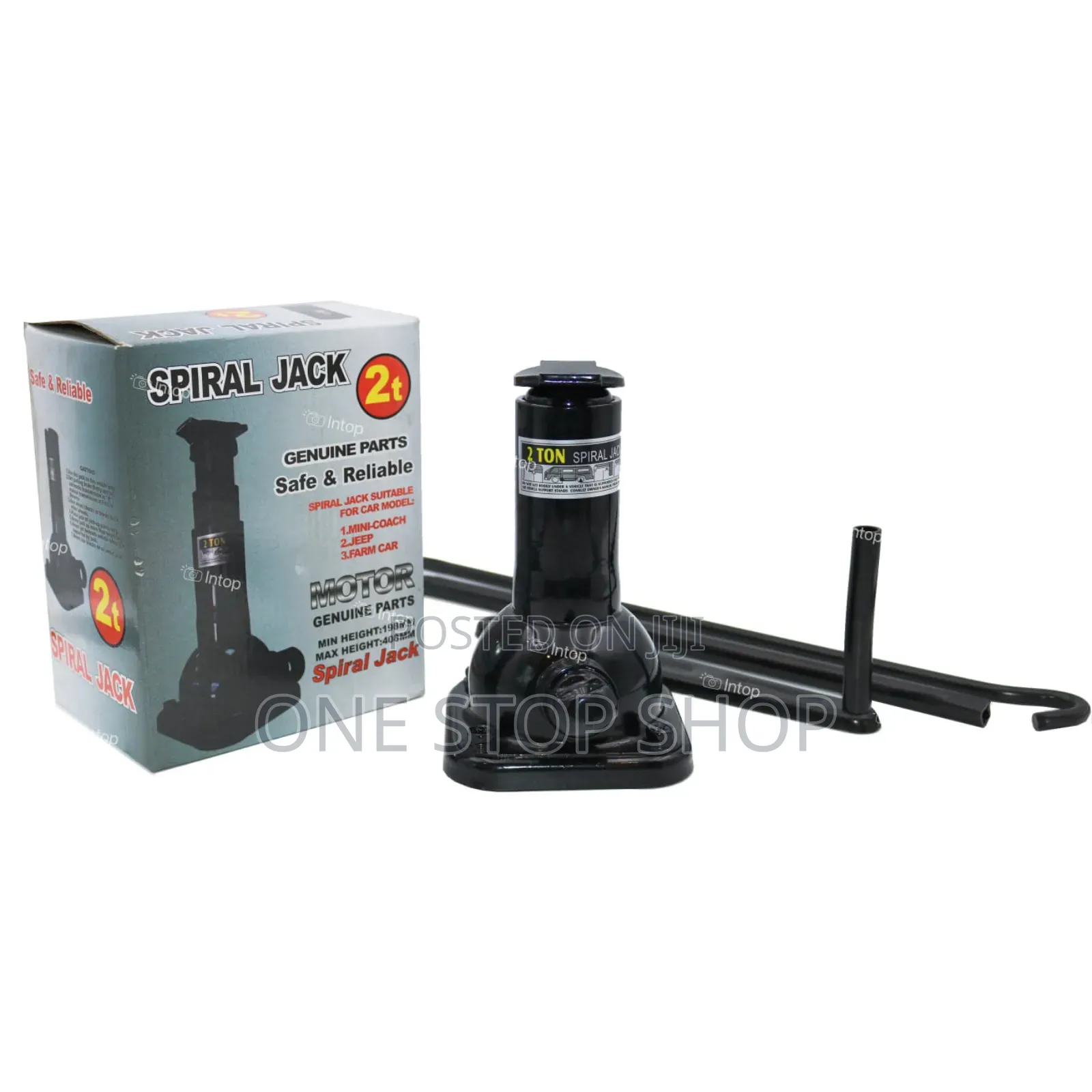 Super Quality 2ton Manual Screw Spiral Jack