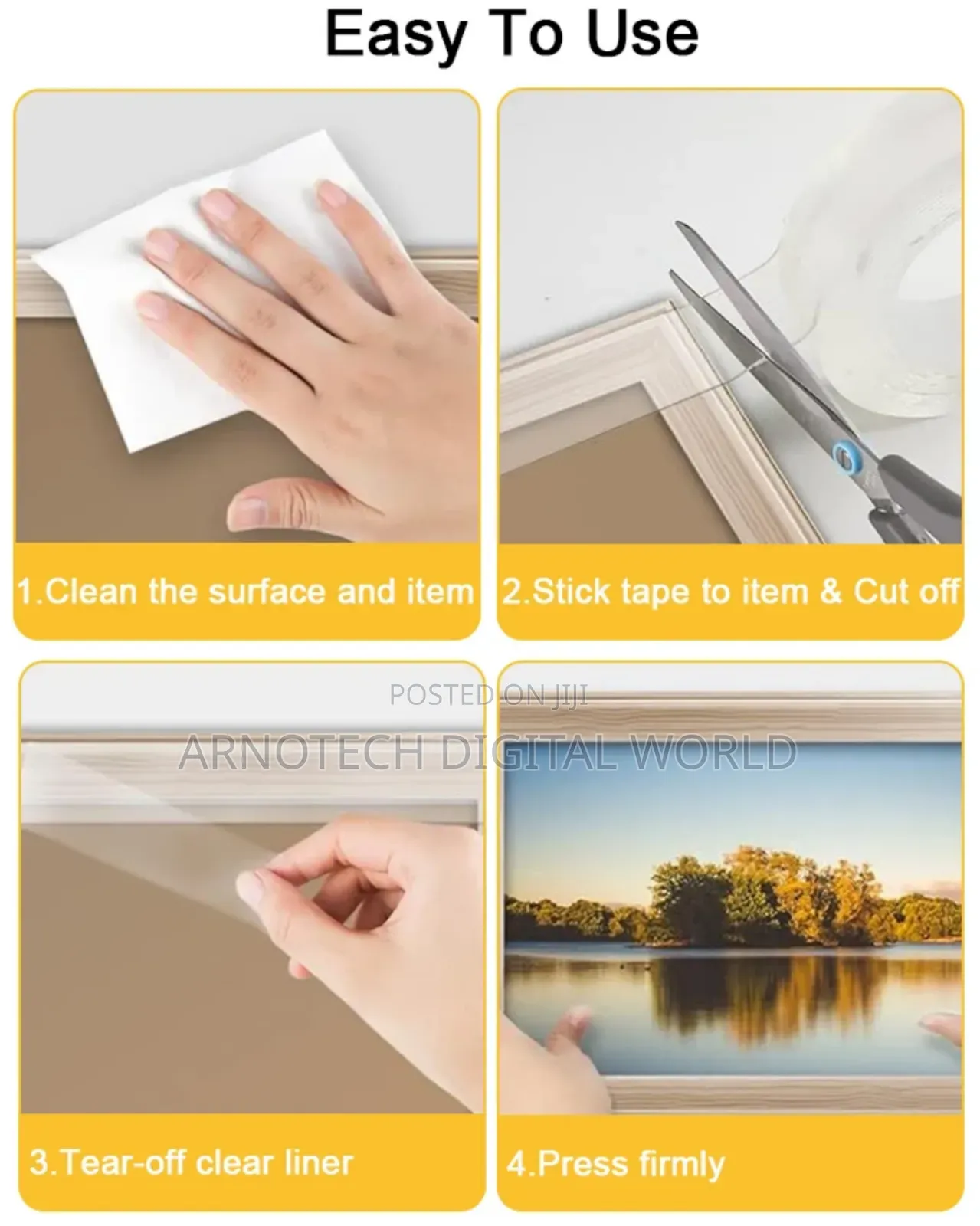 Removable Double Sided Nano Adhesive Tape