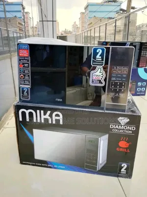 Mika Microwave Oven, 20l, Digital, With Grill , Silver