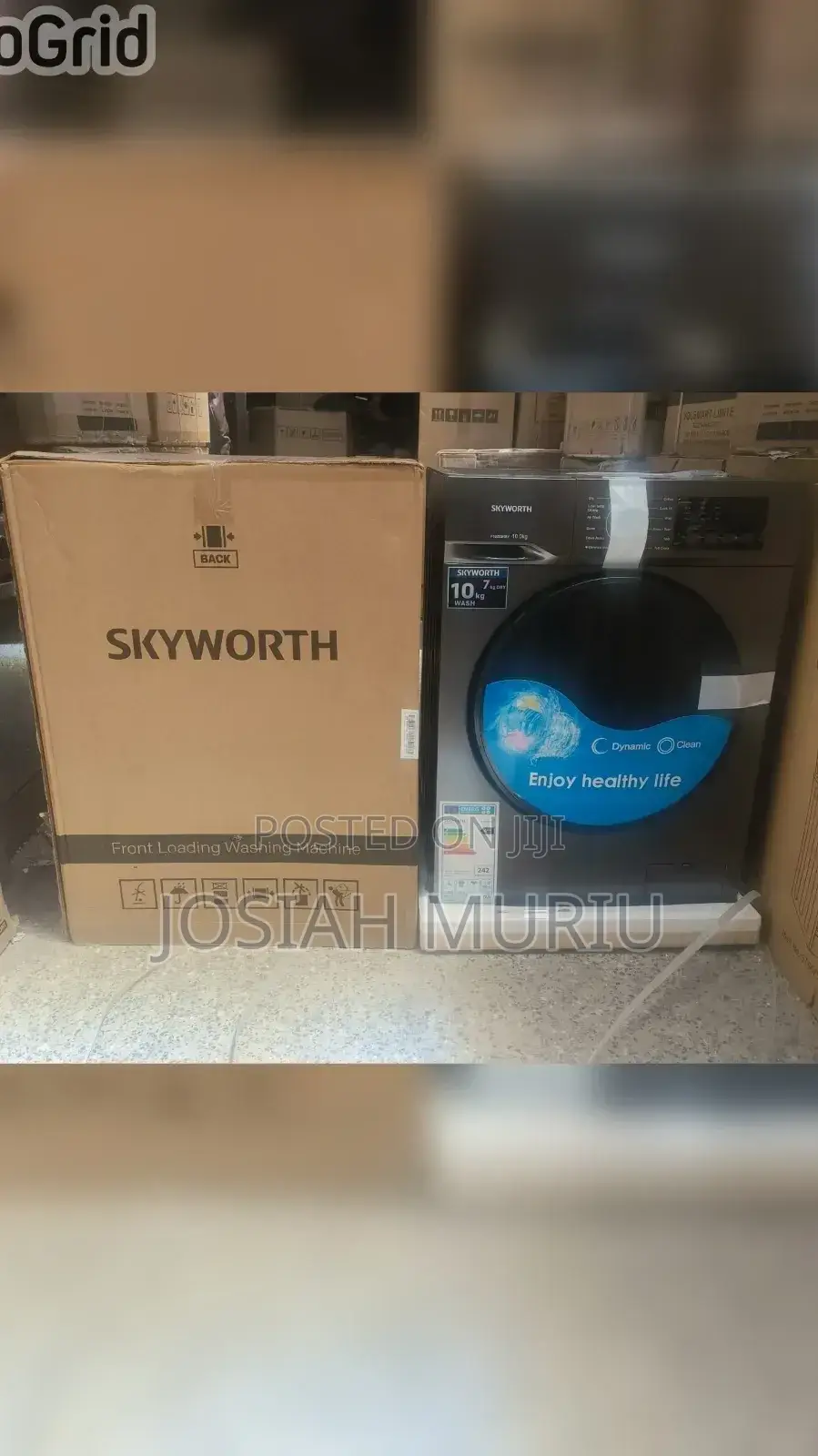 Skyworth Front-Loading 10kgwasher and 7kg Dryer