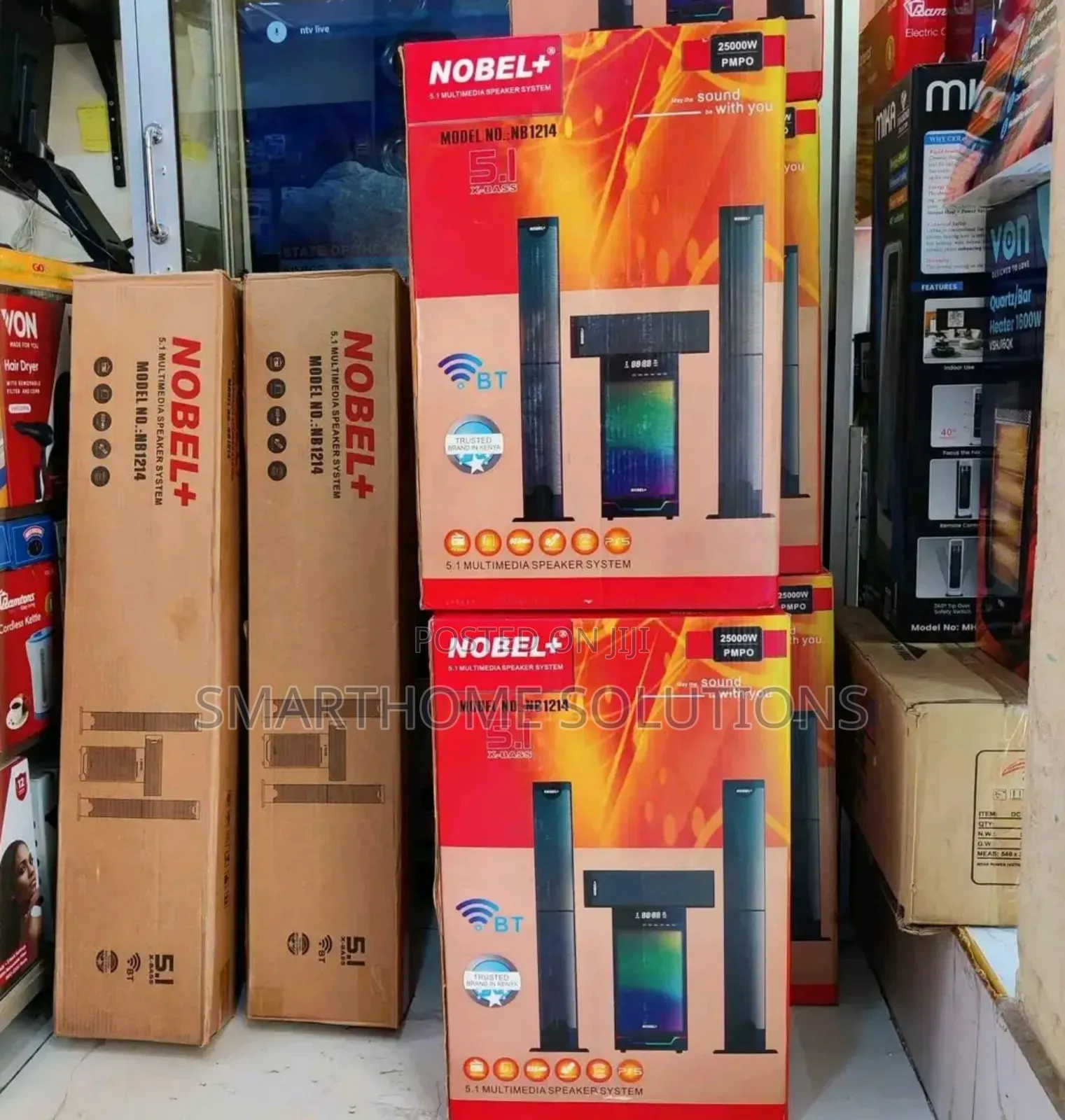 Nobel Nb-1214 Hometheatre System-bluetooth/Usb/Fm/Sd