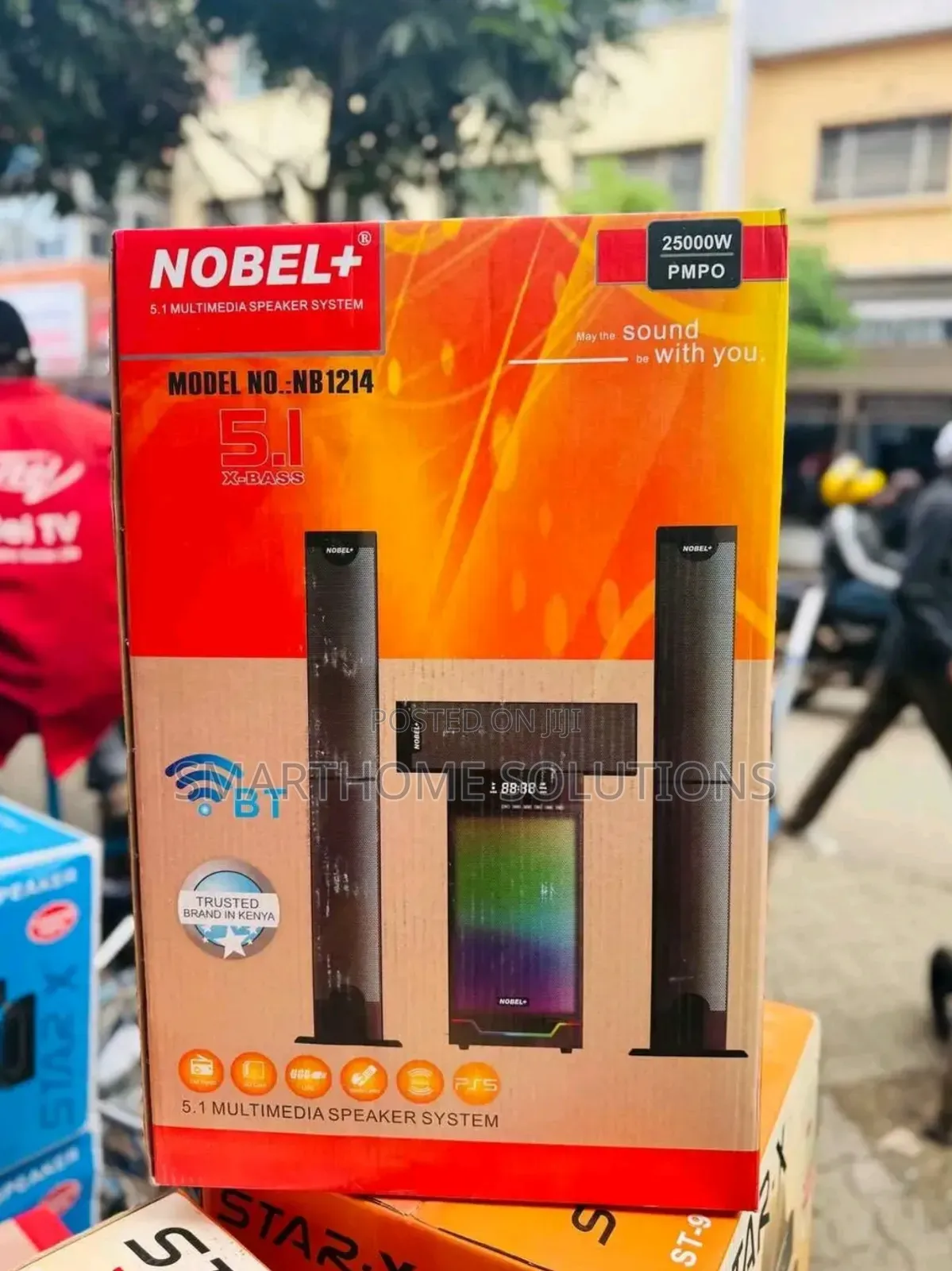 Nobel Nb-1214 High Sound System Bt/Fm/Usb/Aux