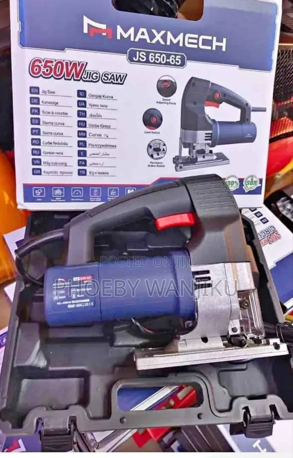 650w Electric Jigsaw/Maxmech Jigsaw Machine