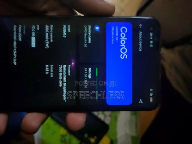 Oppo Reno 256 GB Black - main view