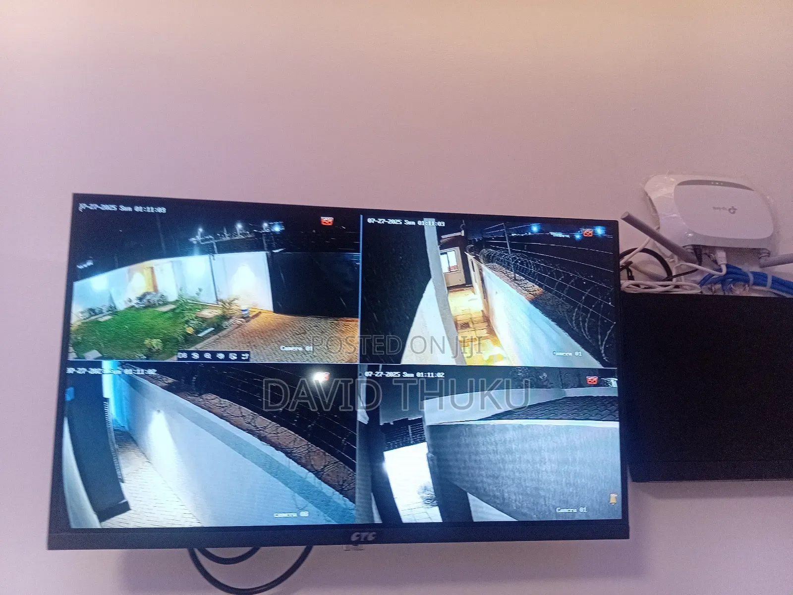 Cctv Cameras Installation/Electric Fence Etc