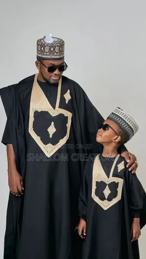 Father and Son Agbada Outfits