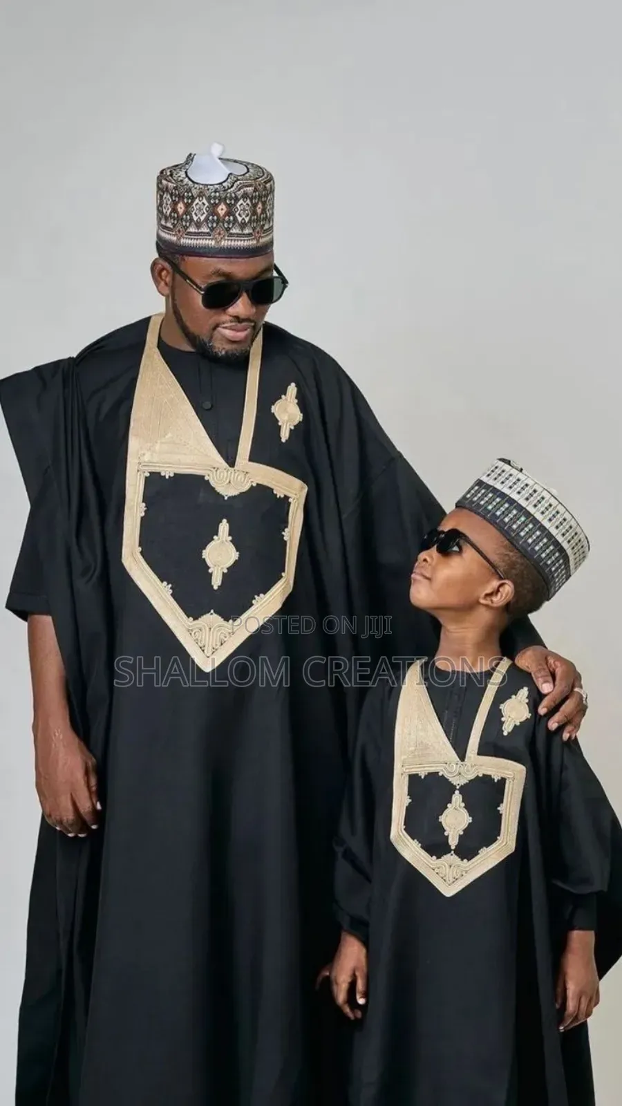 Father and Son Agbada Outfits