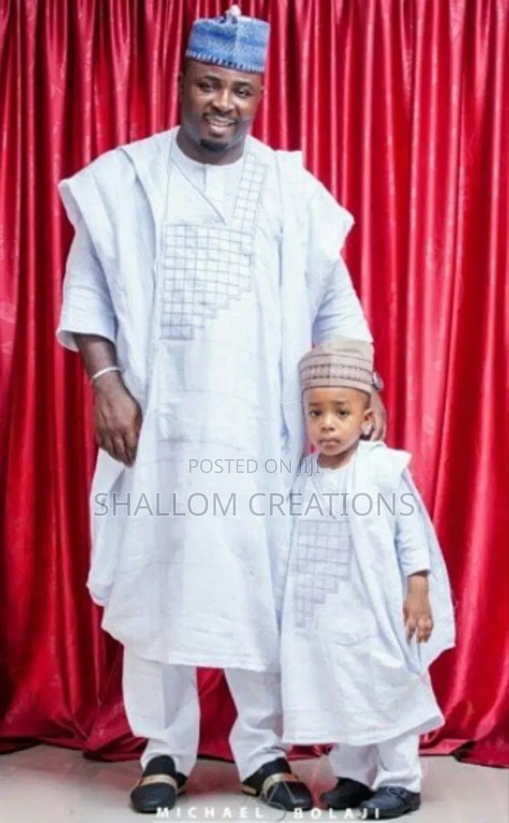 Father and Son Agbada Outfits