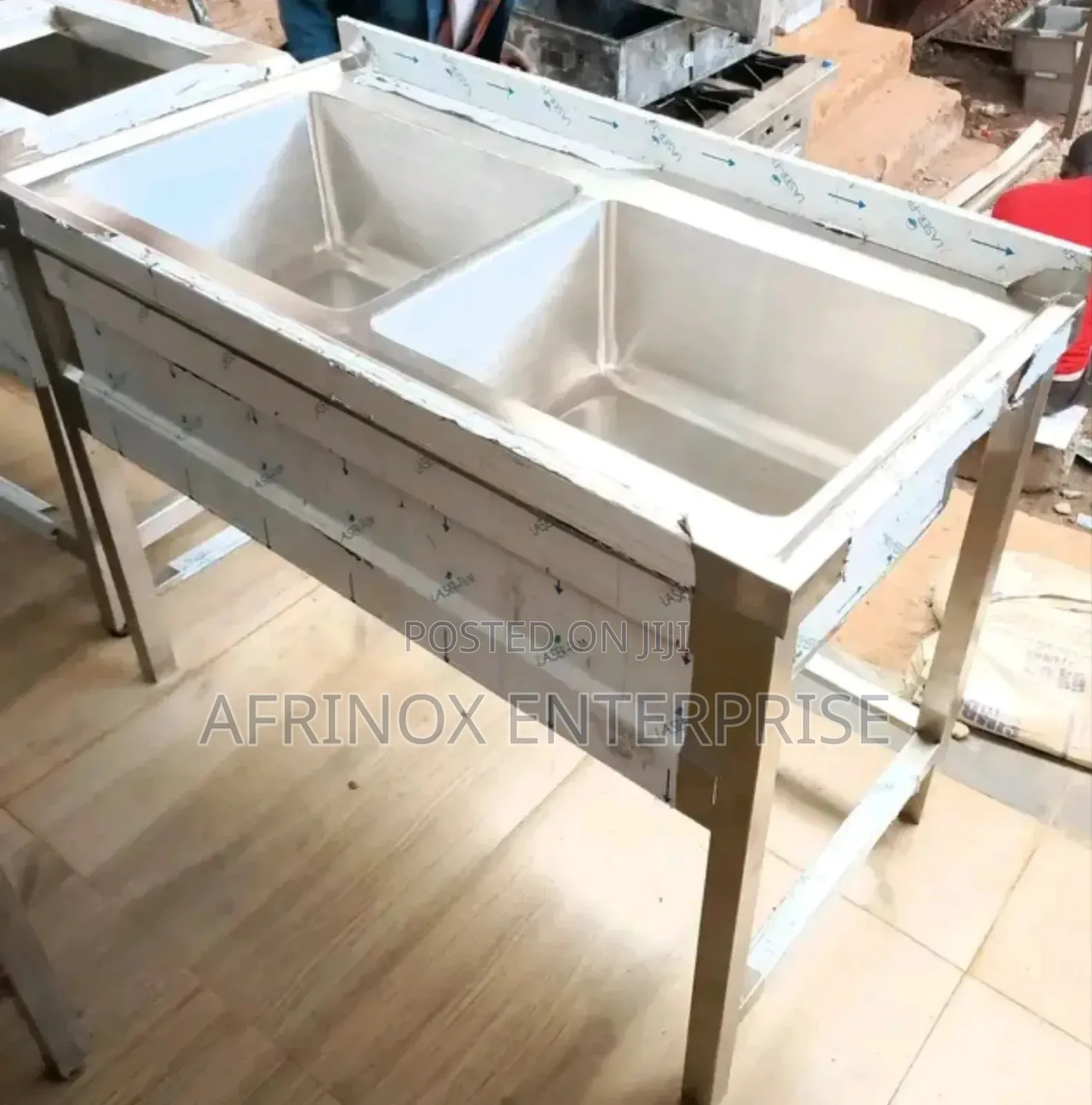 Double Tank Stainless Steel Sink