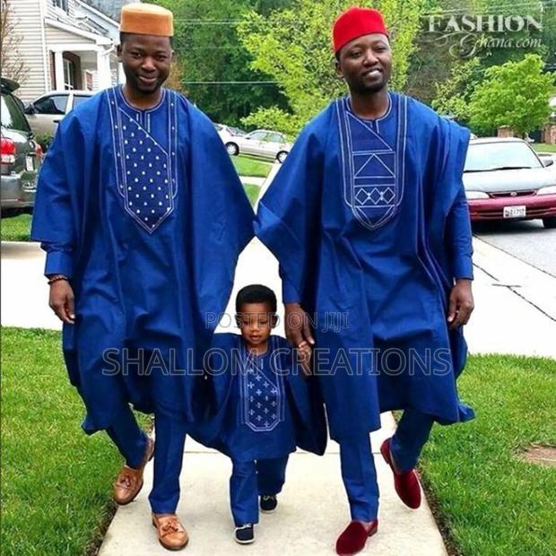 Couples Agbada Outfits - thumbnail 3