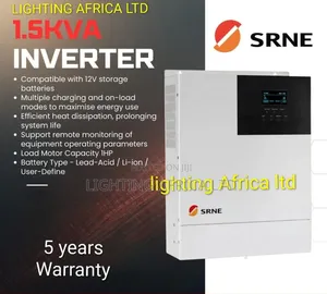 Srne 1.5kva - 12v Hybrid MPPT 60a Solar Inverter