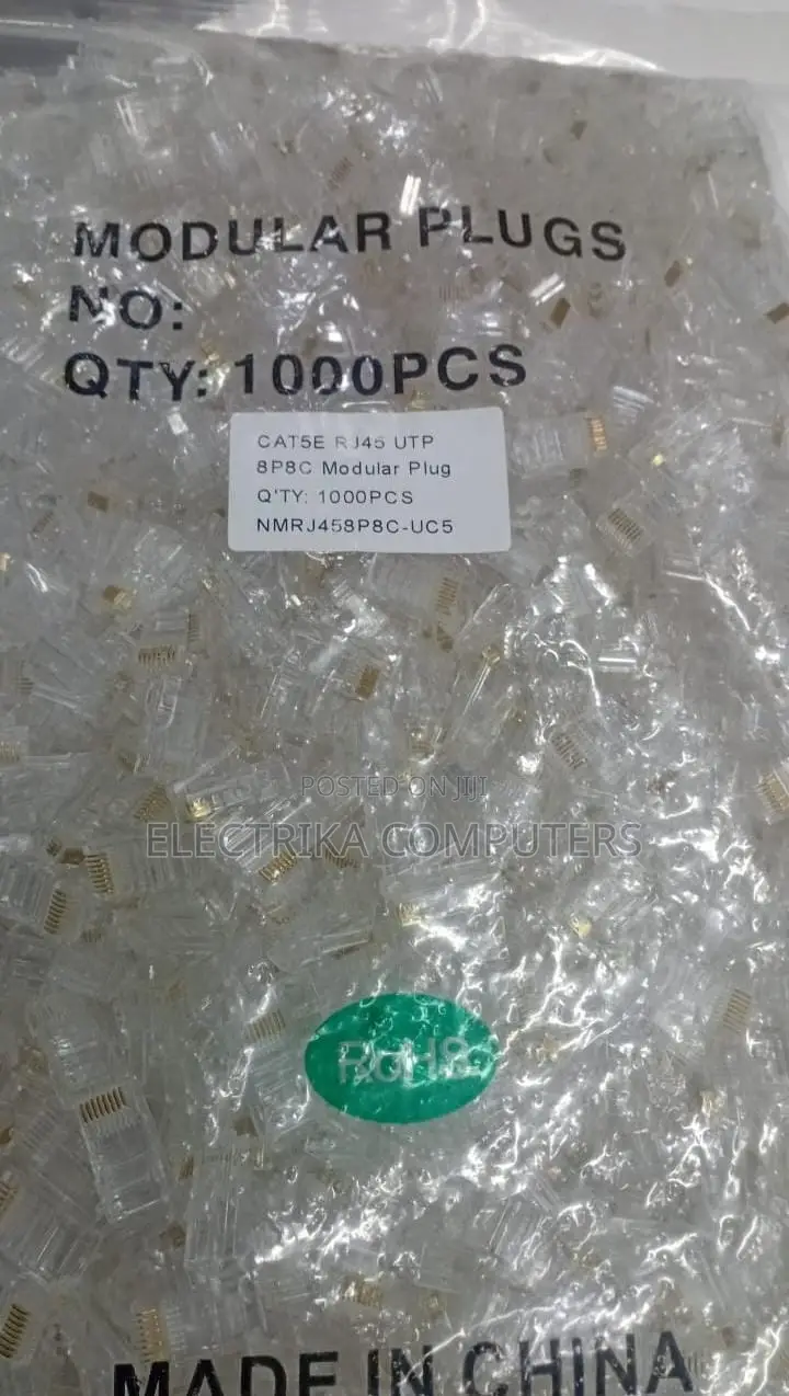 Rj45 ( Cat 6)- 1000 PCS