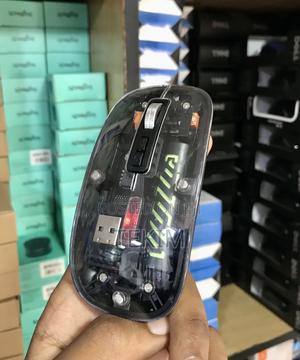 Transparent Ergonomic Wireless Mouse - Silent Click, Comfort Grip - main view