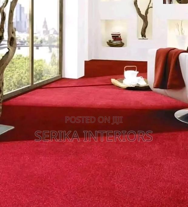 Red Carpets Environmental Friendly Wall to Wall Carpets Dust Treated