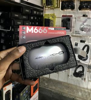 M666 Ergonomic Wireless Mouse - 100h Battery Fast Usb-C Charging - main view