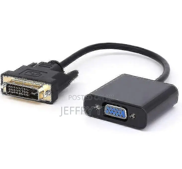 Active Dvi-D to Vga Adapter, Dvi-D 24+1 to Vga Male To