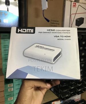 Vga to Hdmi Adapter Dongle - Small Portable Converter for Laptop
