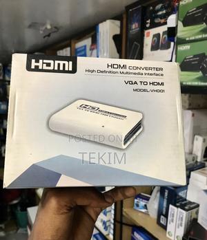Basic Vga to Hdmi Converter Box - Usb Powered 1080p for Pc Laptop