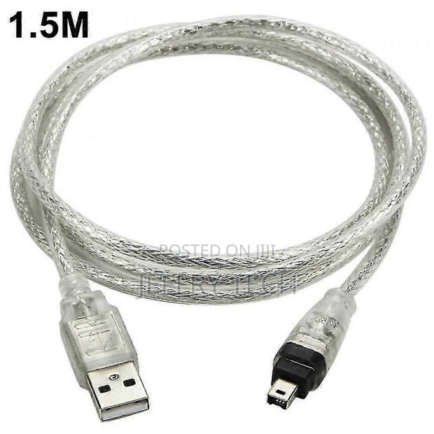 Cable Usb Male to Firewire Plug to Mini 4-Pin to Firewire Adaptor - main view