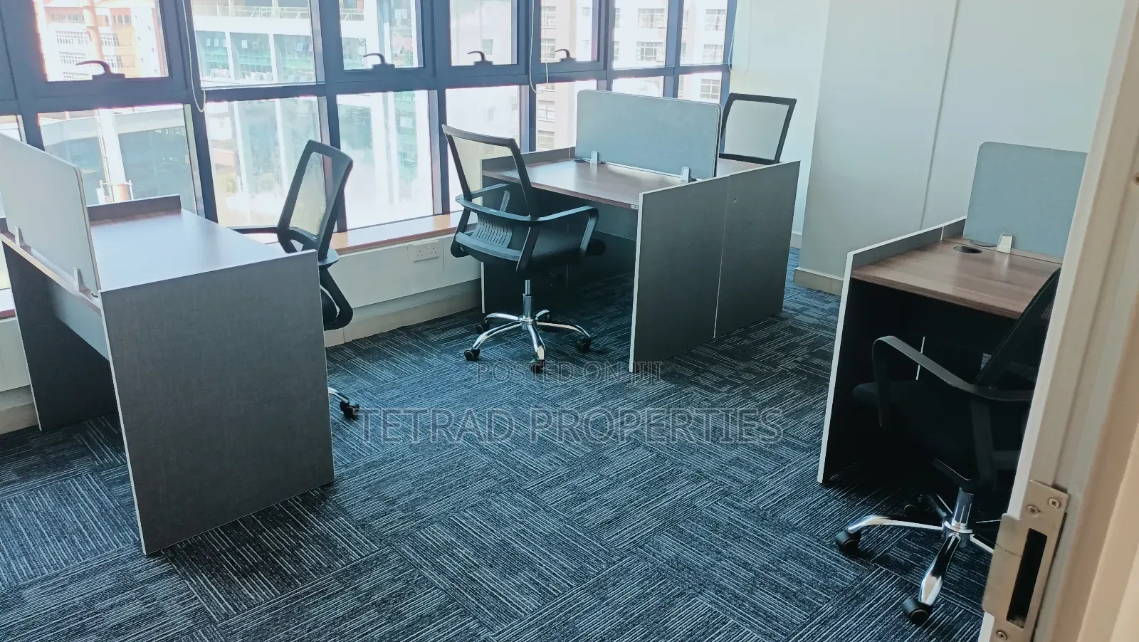 5-6 Desks Furnished and Partitioned Office in Westlands Near Sarit.